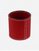 Leather Round Pen Holder