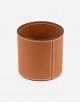 Leather Round Pen Holder