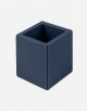 Leather Square Pen Holder - Italian Design