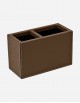 Leather Square Pen Holder