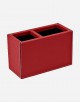 Leather Square Pen Holder