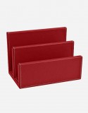 Leather Letter Holder - Made in Italy - Giobagnara