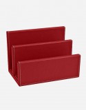 Leather Letter Holder - Made in Italy - Giobagnara