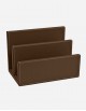 Leather Letter Holder - Handcrafted in Italy