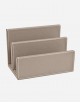 Leather Letter Holder - Handcrafted in Italy
