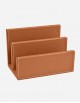 Leather Letter Holder - Handcrafted in Italy