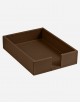 Leather A4 Paper Tray - Calf Skin