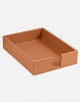 Leather A4 Paper Tray - Calf Skin