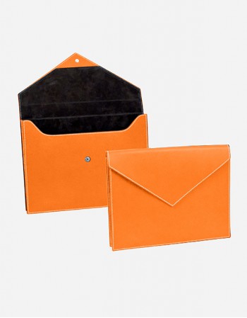 Leather Document Folder - Made in Italy - Giobagnara