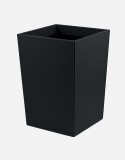 Leather Waste Paper Bin - Made in Italy - Giobagnara