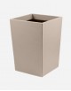 Leather Wastepaper Bin - Handcrafted in Italy