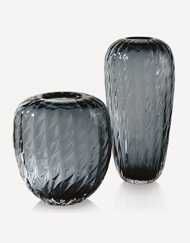 Treccia Vase - Murano Glass - Fornace Mian