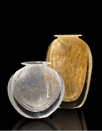 AURUM & ARGENTUM - MURANO GLASS - FORNACE MIAN