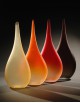 Brina Satinated Vase - Murano Glass