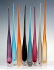 Flute Satinated Vase - Murano Glass