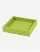 Leather Square "Soft" Valet Tray - Made in Italy - Giobagnara