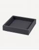 Leather Square "Soft" Valet Tray - Made in Italy - Giobagnara