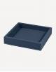 Leather Square "Soft" Valet Tray - Made in Italy - Giobagnara