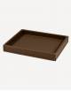 Leather Rectangular "Soft" Valet Tray - Made in Italy - Giobagnara