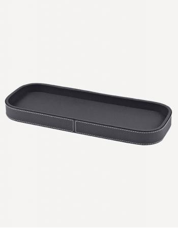 Leather Polo Valet Tray - Made in Italy - Giobagnara