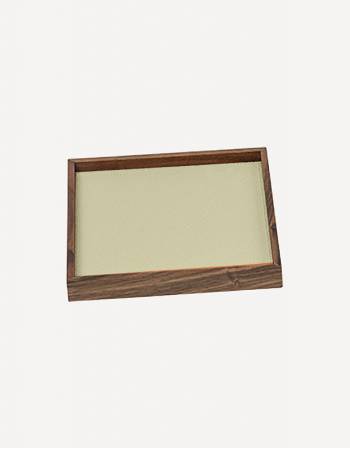 Phorma Leather Square Tray - Made in Italy - Giobagnara