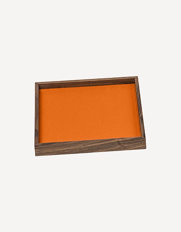 Phorma Leather Square Tray - Made in Italy - Giobagnara