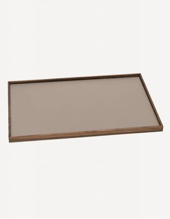 Phorma Rectangular Leather Tray - Made in Italy - Giobagnara