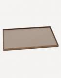 Phorma Rectangular Leather Tray - Made in Italy - Giobagnara