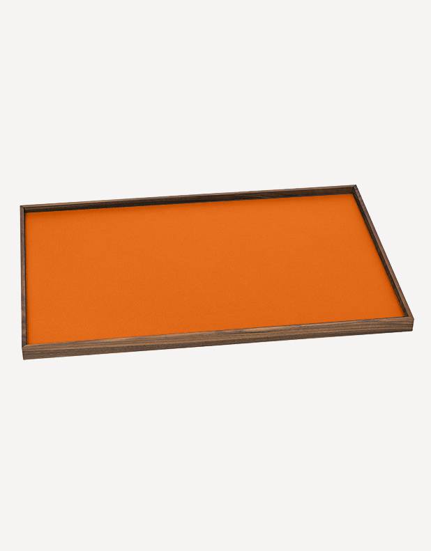 Phorma Leather Rectangular Tray - Made in Italy - Giobagnara