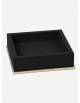 Firenze Leather Square Valet Tray - Made in Italy - Giobagnara