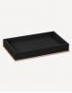 Firenze Leather Rectangular Valet Tray - Made in Italy - Giobagnara