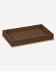 Firenze Leather Rectangular Valet Tray - Made in Italy - Giobagnara