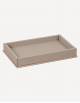 Firenze Leather Rectangular Valet Tray - Made in Italy - Giobagnara