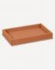 Firenze Leather Rectangular Valet Tray - Made in Italy - Giobagnara