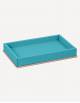 Firenze Leather Rectangular Valet Tray - Made in Italy - Giobagnara