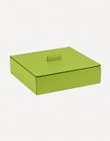 Sally Leather Square Box - Made in Italy - Giobagnara