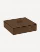 Sally Leather Square Box - Made in Italy - Giobagnara