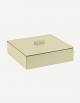 Sally Leather Square Box - Made in Italy - Giobagnara
