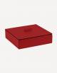 Sally Leather Square Box - Made in Italy - Giobagnara
