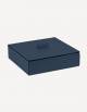 Sally Leather Square Box - Made in Italy - Giobagnara