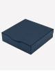 Luna Leather Square Box - Made in Italy - Giobagnara