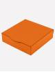 Luna Leather Square Box - Made in Italy - Giobagnara