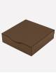 Luna Leather Square Box - Made in Italy - Giobagnara