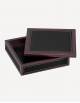 Milano Leather Square Box - Made in Italy - Giobagnara