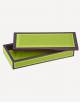 Milano Leather Rectangular Box - Made in Italy - Giobagnara