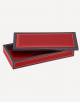 Milano Leather Rectangular Box - Made in Italy - Giobagnara