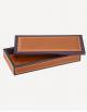 Milano Leather Rectangular Box - Made in Italy - Giobagnara