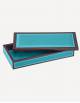 Milano Leather Rectangular Box - Made in Italy - Giobagnara