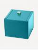 Petra Leather Square Box - Made in Italy - Giobagnara