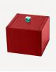 Petra Leather Square Box - Made in Italy - Giobagnara
